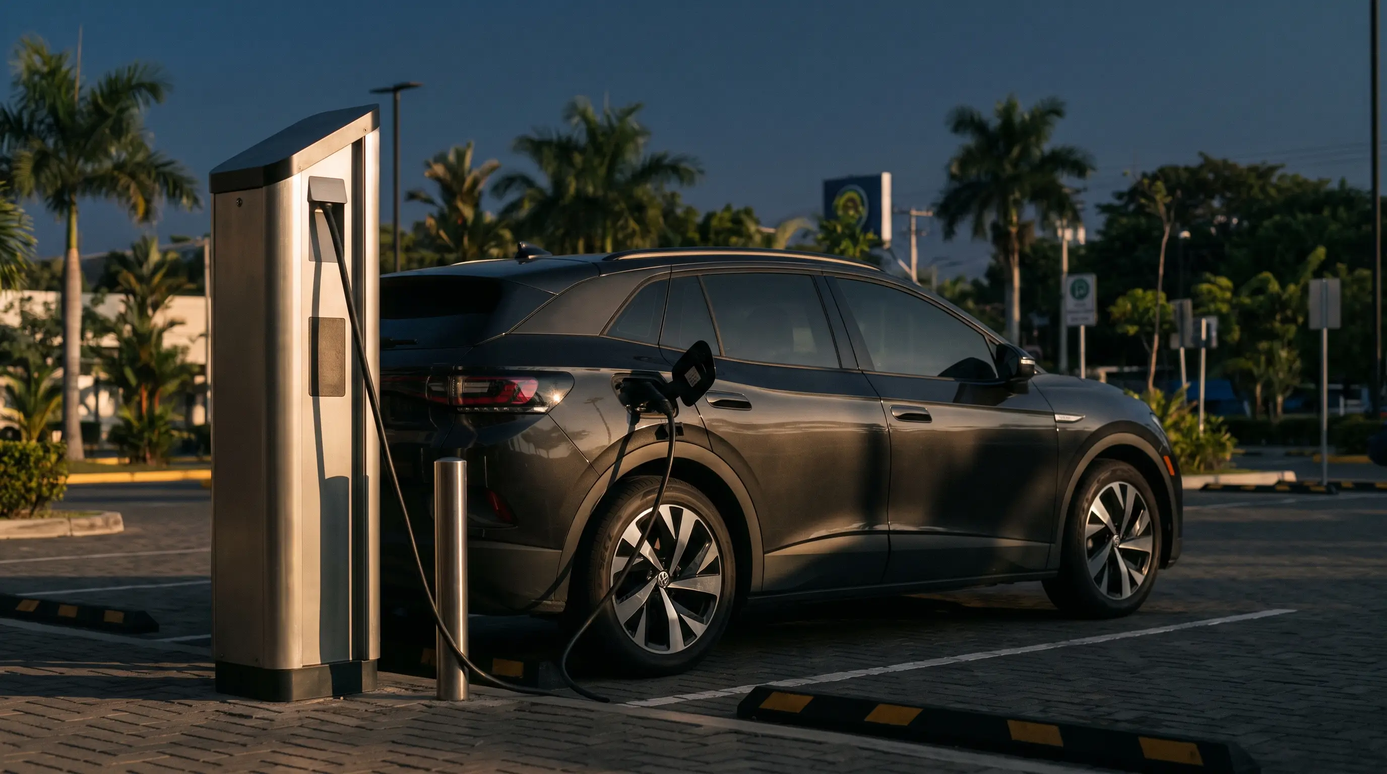 Dónde cargar tu carro eléctrico en El Salvador